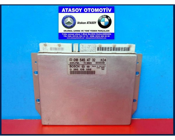 MERCEDES W140 ASR PML BEYNİ 0185454732 , 0175457732 A0185454732 A0175457732 0265109055 0265109032 - 018 545 47 32 - 017 545 77 32 - 0 265 109 055 - 0 265 109 032